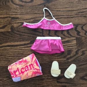 American Girl Bikini Beach Outfit